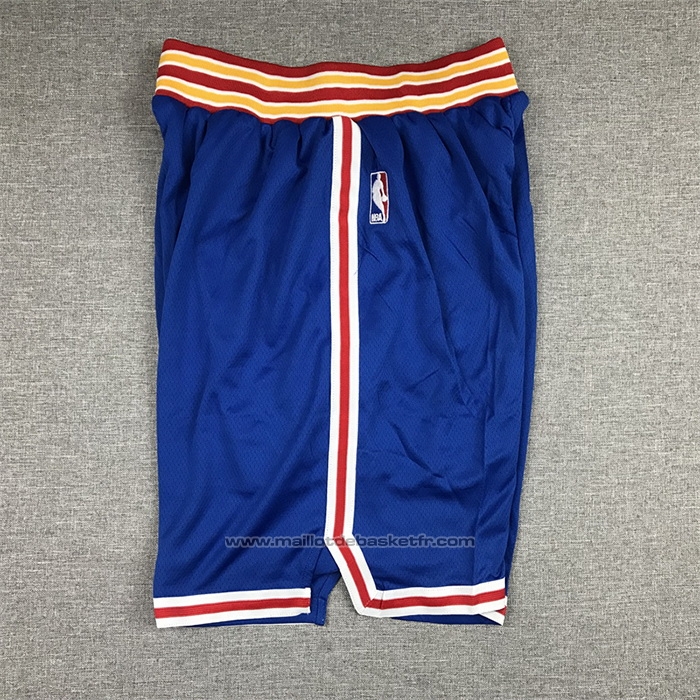 Short Golden State Warriors Classic Edition 2021-22 Bleu